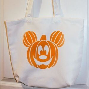 Tote Bag Mickey Pumpkin Head